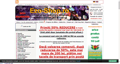 Desktop Screenshot of ezo-shop.ro