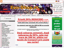 Tablet Screenshot of ezo-shop.ro